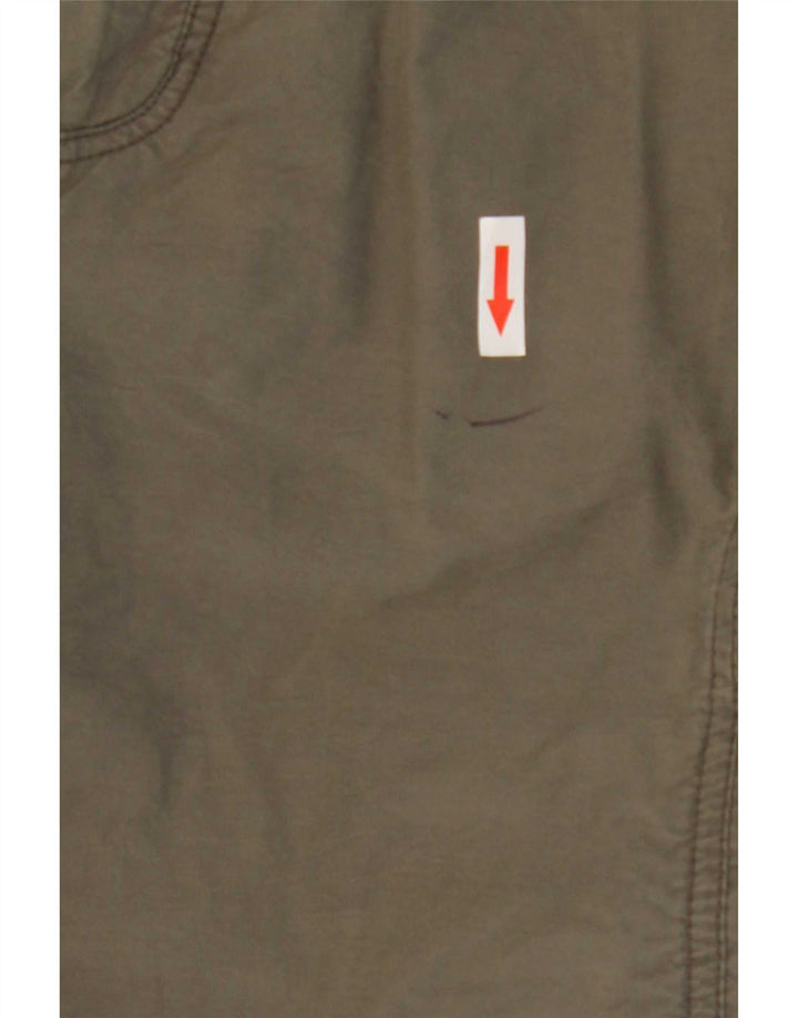 Shorts cargo masculino Marks & Spencer W32 grande algodão cáqui