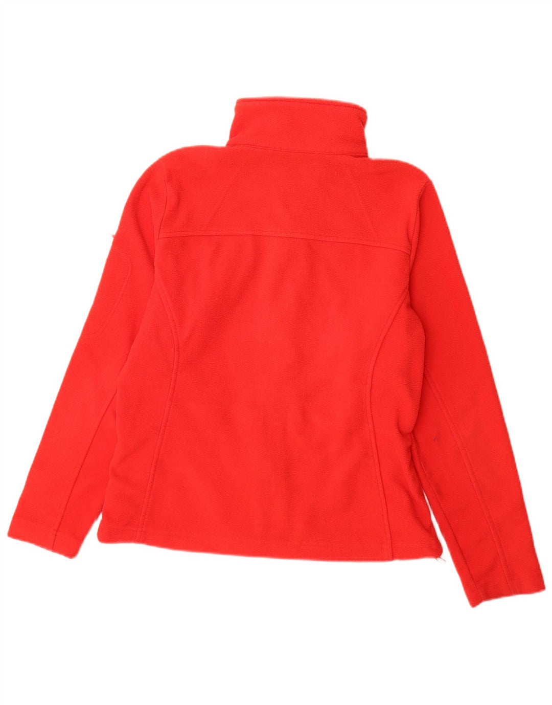 Jaqueta de lã feminina COLUMBIA UK 12 poliéster vermelho médio