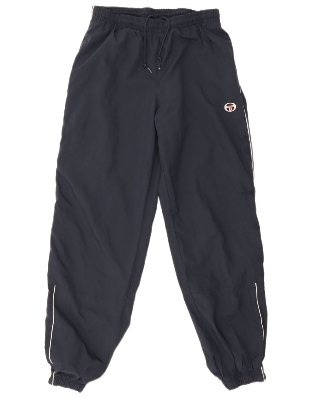 Sergio Tacchini Calça de treino masculina Joggers médio azul marinho poliéster