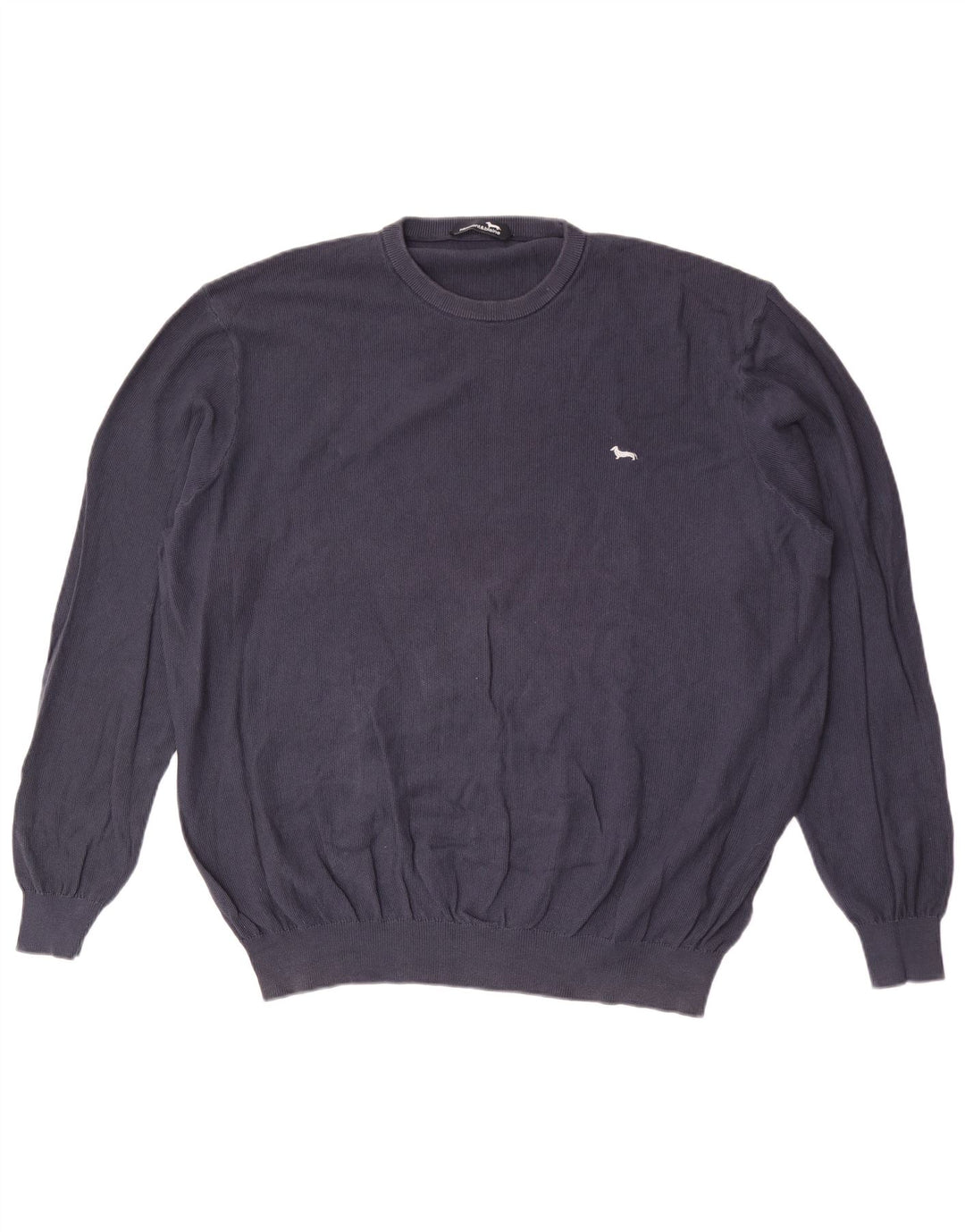 Suéter masculino Harmont & Blaine com gola redonda 3XL azul marinho