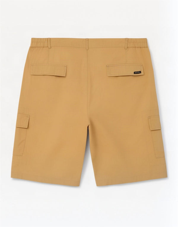 Shorts cargo masculino Brugi XL W40 algodão bege