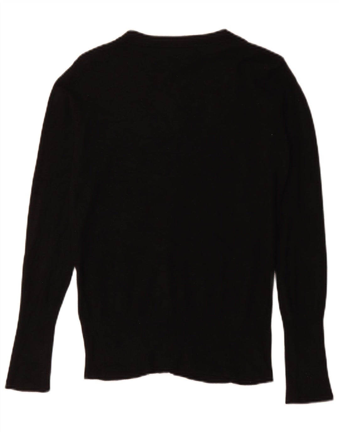 Suéter cardigã feminino Zara Reino Unido 12 médio preto