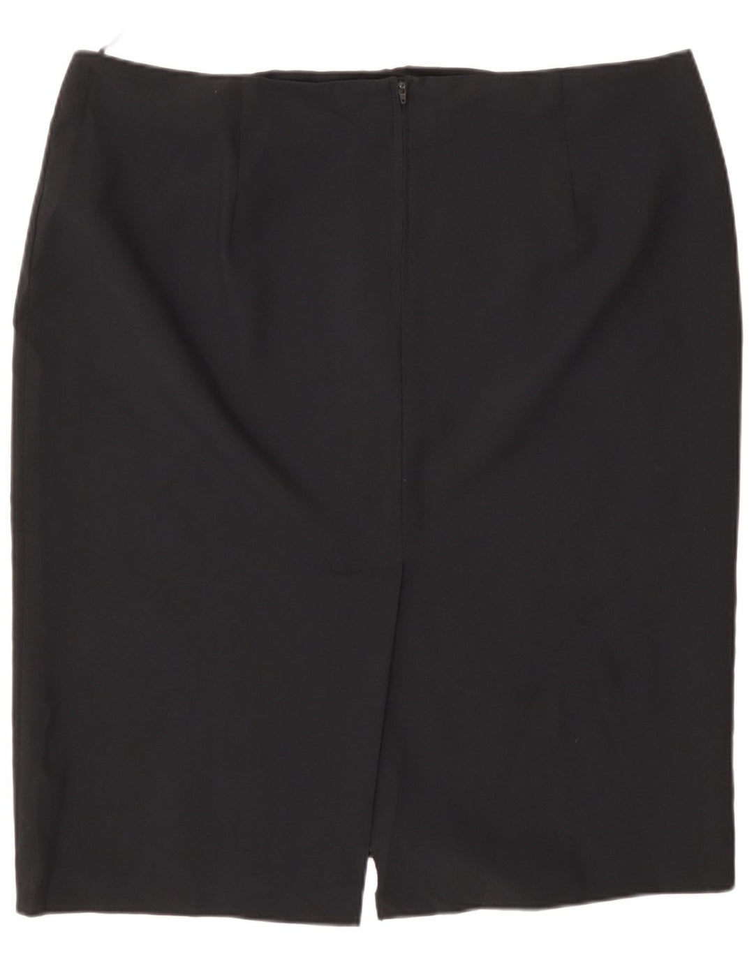 Saia lápis feminina Marks & Spencer Reino Unido 20 2XL W40 poliéster preto