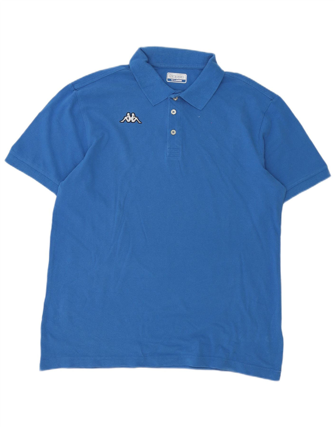 Camisa polo masculina Kappa 2XL algodão azul