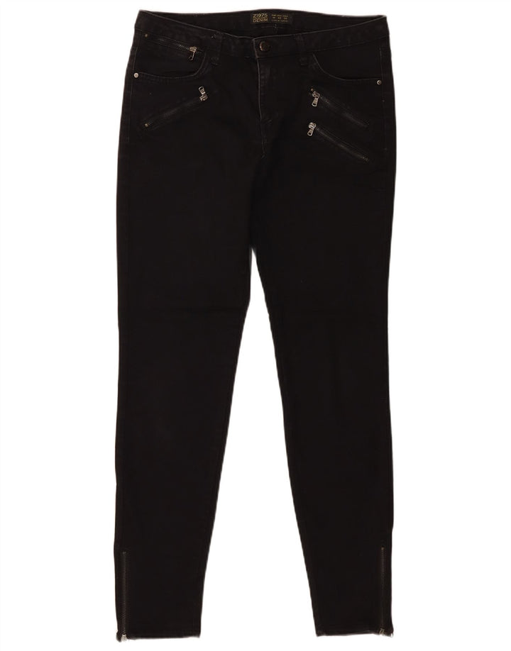 Zara Jeans Skinny Feminino EU 40 Médio W30 L28 Preto
