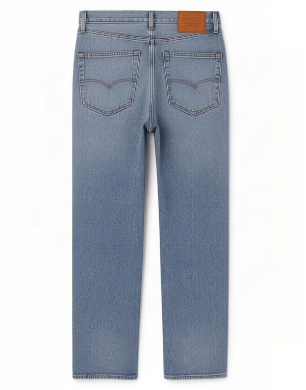 Levi's Masculino 551 Straight Jeans W30 L30 Azul Algodão