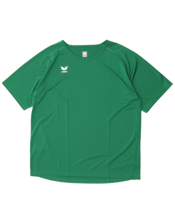 Camiseta masculina Erima Top 2XL poliéster verde