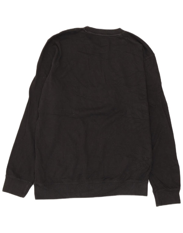 Moletom gráfico masculino Kappa Jumper XL preto algodão