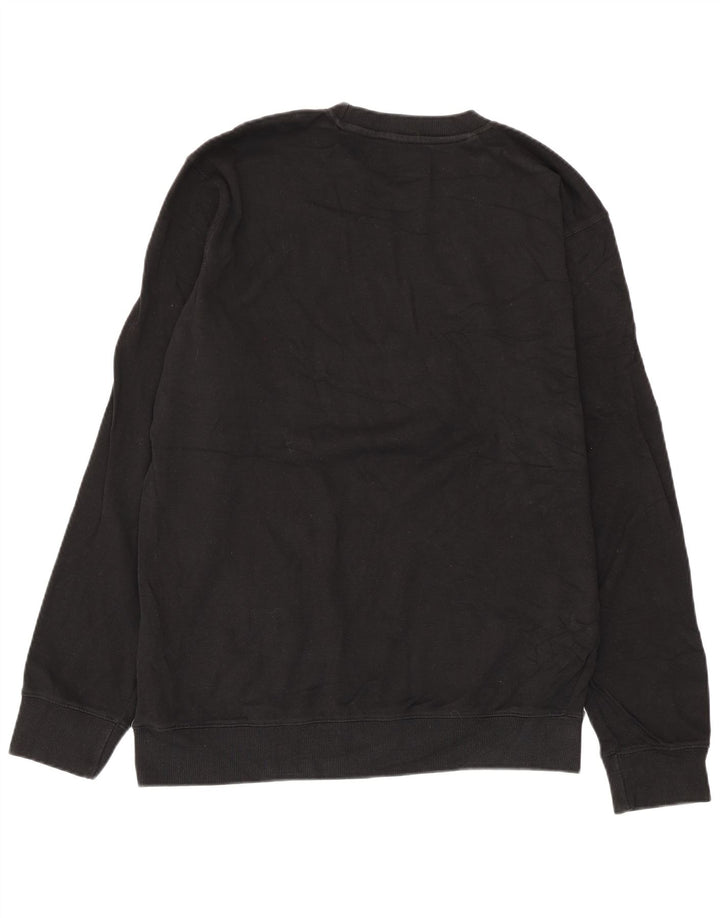 Moletom gráfico masculino Kappa Jumper XL preto algodão