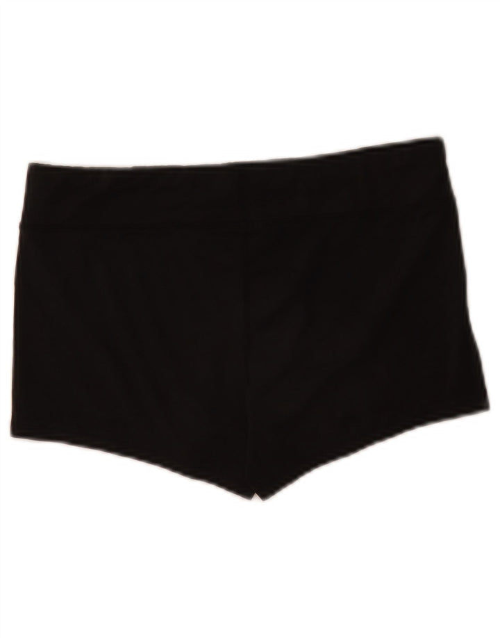 Nike Womens Dri Fit Sport Shorts UK 10 Pequeno Poliéster Preto