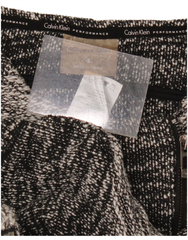 Jaqueta blazer feminina CALVIN KLEIN Reino Unido 10 algodão colorblock cinza pequeno