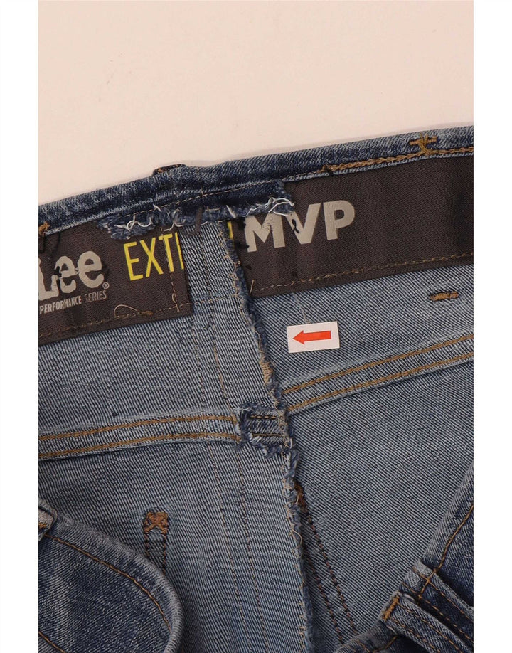 Lee Mens Extreme Motion Slim Jeans W36 L32 Azul Algodão