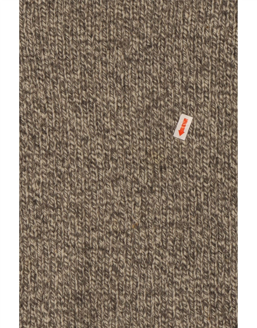 L.L.BEAN Suéter masculino com gola redonda de lã cinza médio