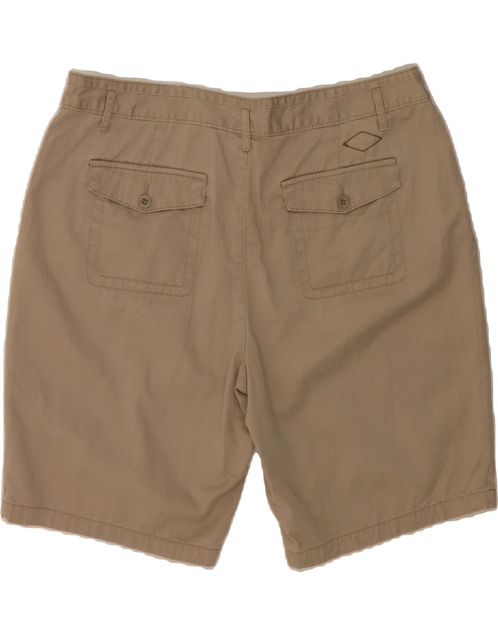 EDDIE BAUER Womens Chino Shorts US 18 2XL W38  Khaki Cotton Vintage Eddie Bauer and Second-Hand Eddie Bauer from Messina Hembry 