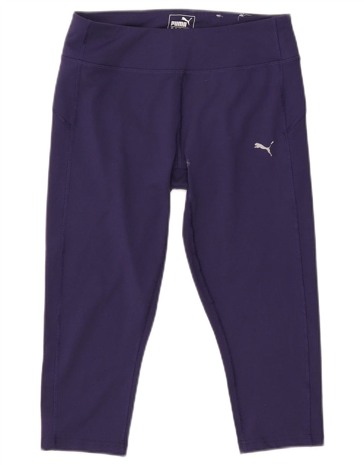Leggings Puma Femininas Capri UK 12 Médio Roxo