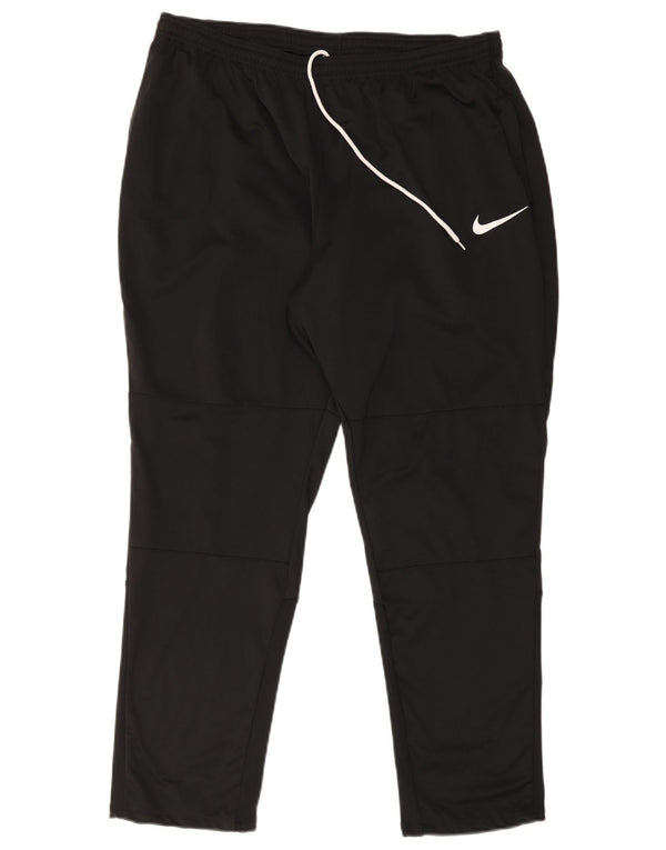 Calça de treino masculina Nike Dri Fit 2XL poliéster preto