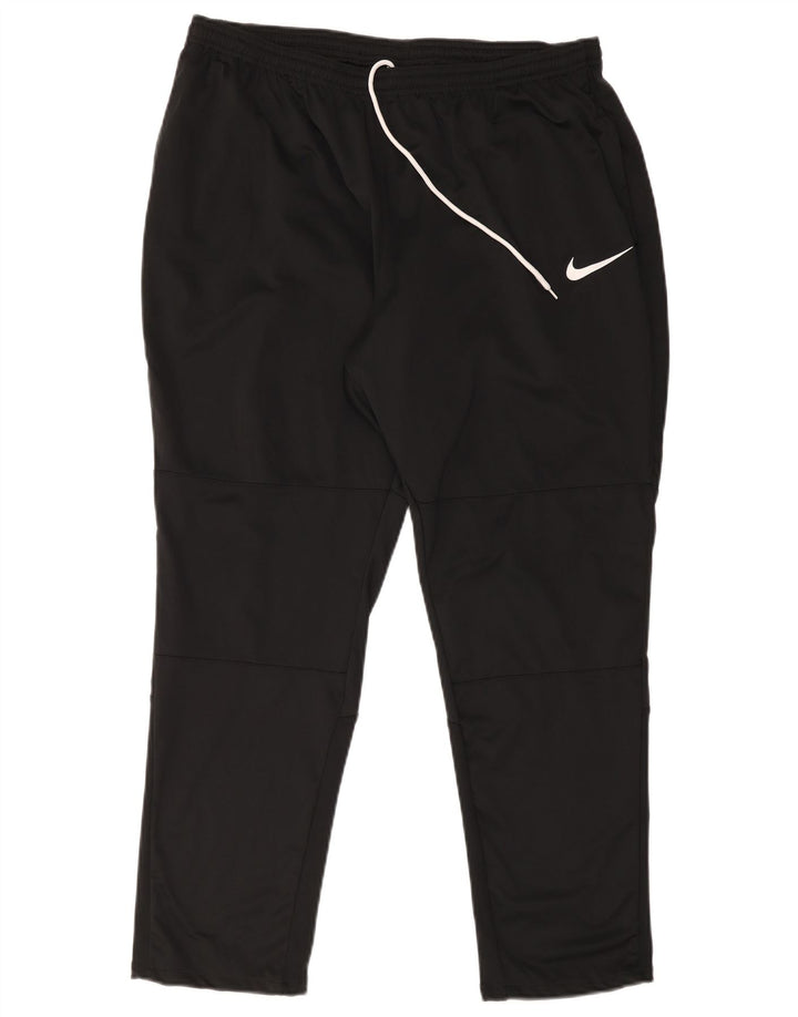 Calça de treino masculina Nike Dri Fit 2XL poliéster preto