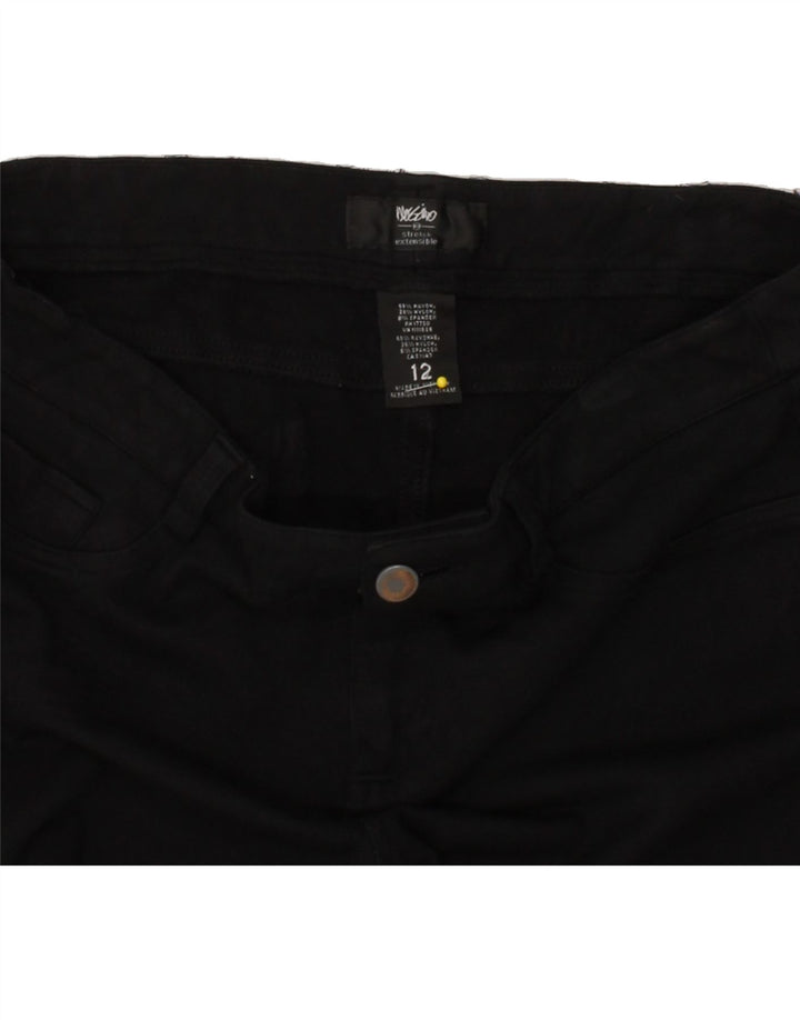MOSSIMO Womens Stretch Skinny Casual Trousers US 12 Large W34 L27 Black Vintage Mossimo and Second-Hand Mossimo from Messina Hembry 
