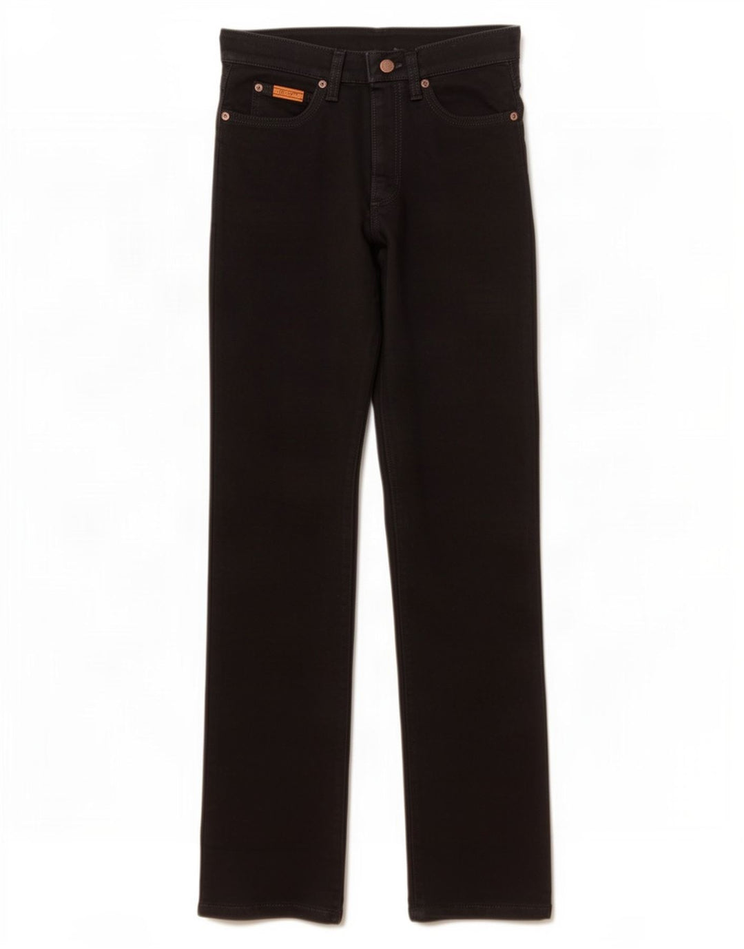 Jeans Wrangler feminino reto W26 L32 preto