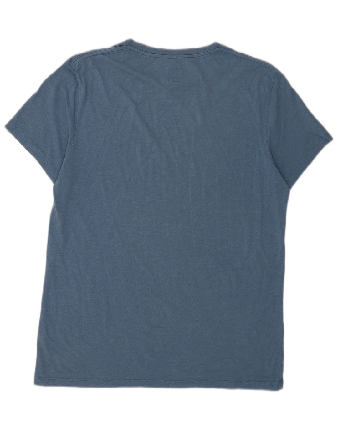 Jack Wills Camiseta masculina gráfica top pequeno algodão azul