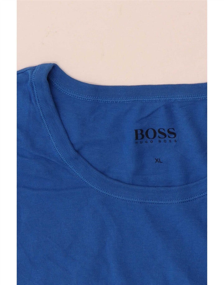 Camiseta masculina Hugo Boss XL azul