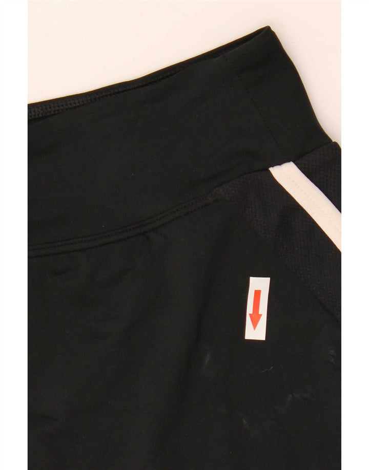 Nike Womens Dri Fit Skort UK 10 Pequeno Poliéster Preto