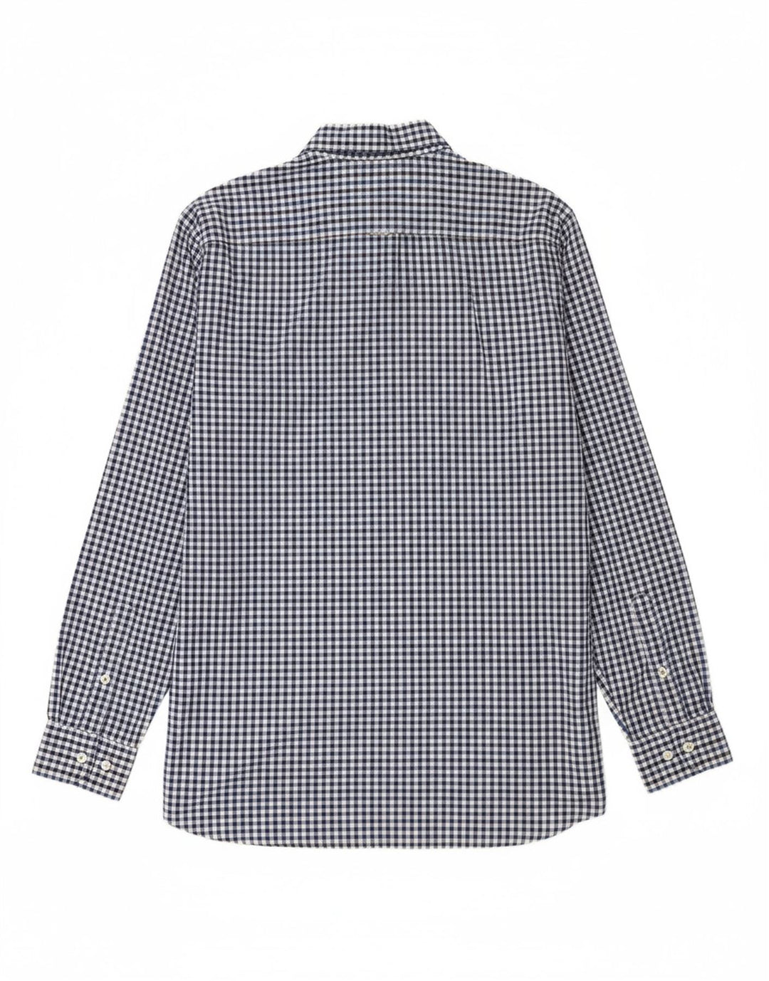 Camisa masculina TOMMY HILFIGER regular fit grande algodão guingão azul