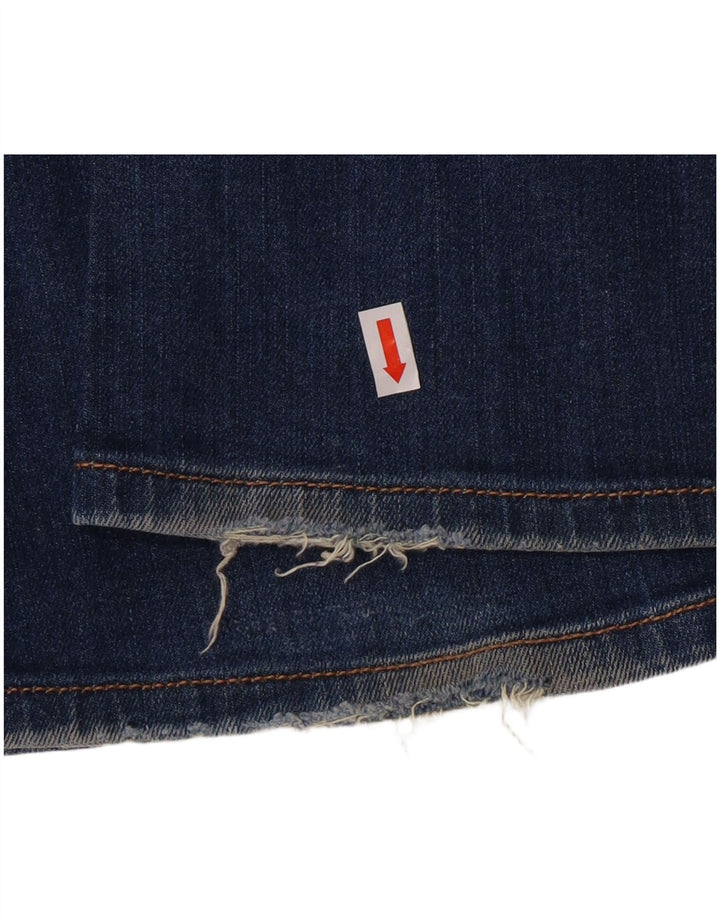 Jeans Bootcut feminino TOMMY HILFIGER EUA 6 médio W30 L30 algodão azul