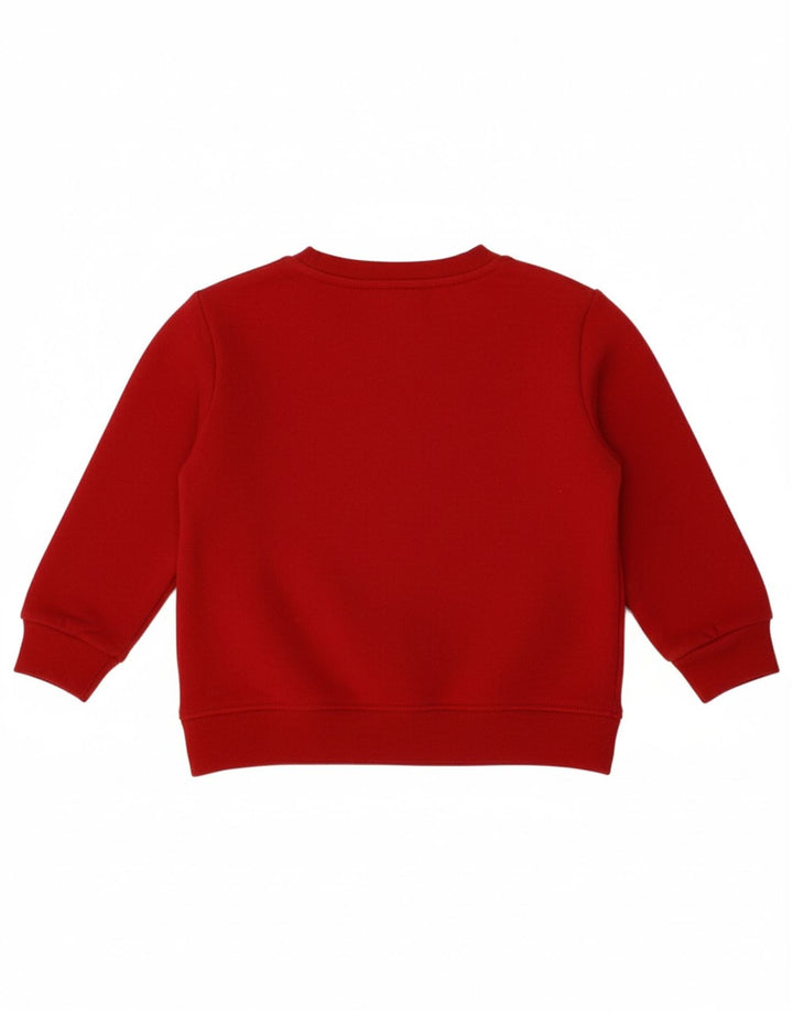 Suéter gráfico NIKE para bebês meninos 9-12 meses algodão vermelho