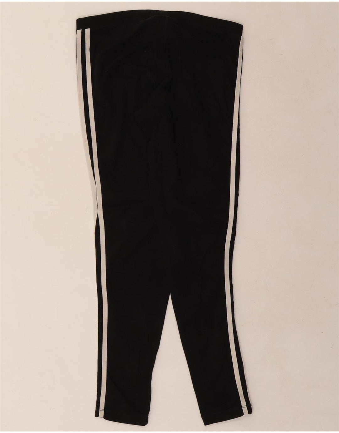 Leggings Adidas Femininas UK 14 Médio Algodão Preto
