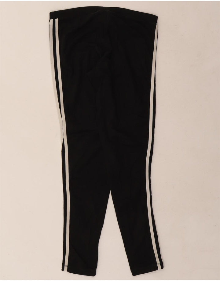Leggings Adidas Femininas UK 14 Médio Algodão Preto