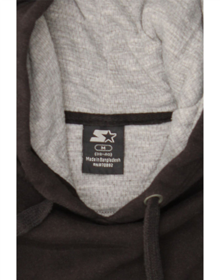 Jumper com capuz masculino Starter médio algodão preto