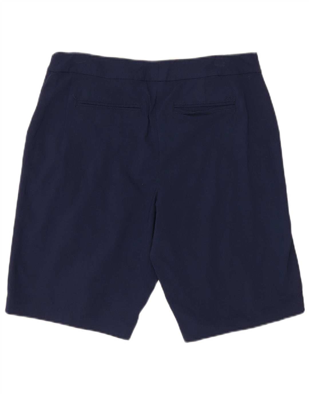 Shorts Chino Feminino Izod US 12 Grande W34 Azul Marinho Rayon