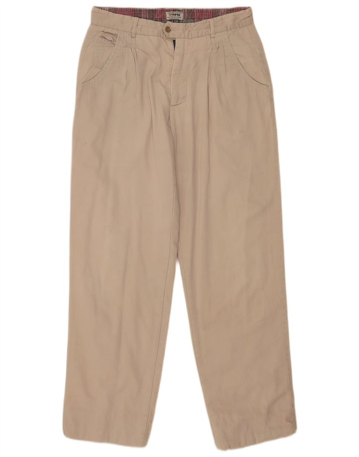 Calça Chino Masculina POP 84 W30 L32 Bege