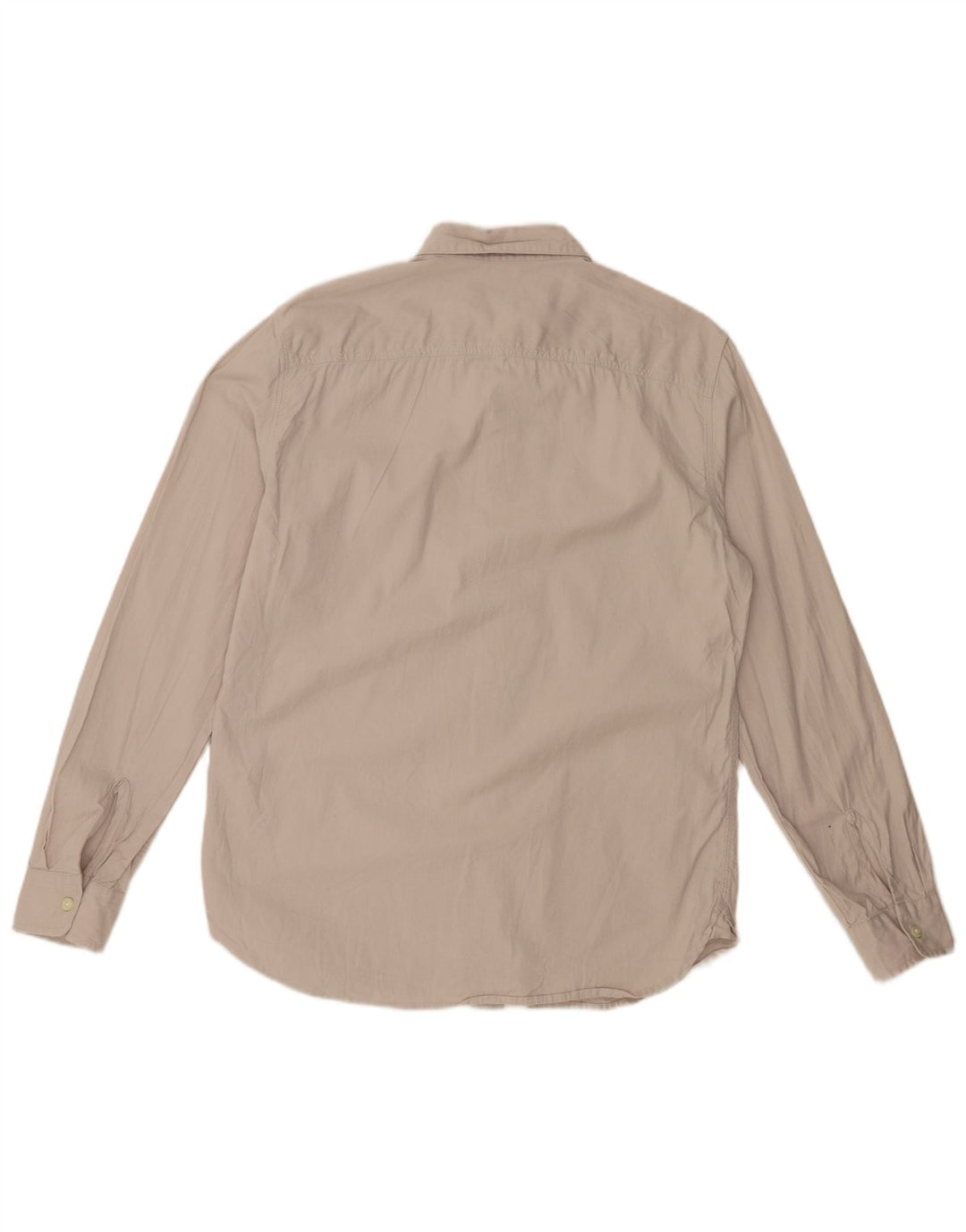 Camisa masculina FRENCH CONNECTION algodão bege médio