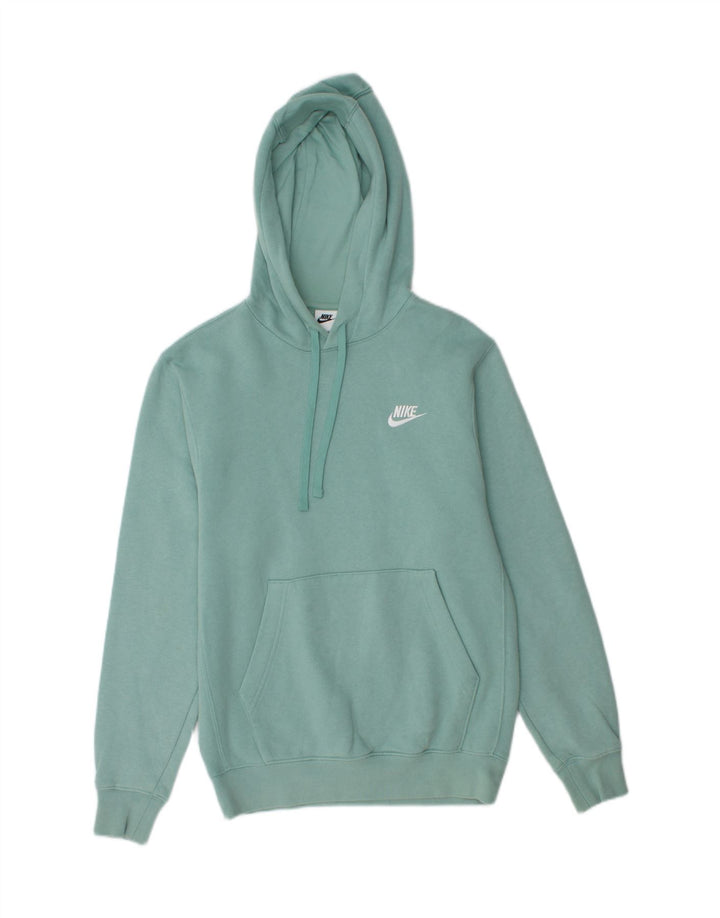 NIKE Mens Hoodie Jumper XS Green Cotton Vintage Nike and Second-Hand Nike from Messina Hembry 