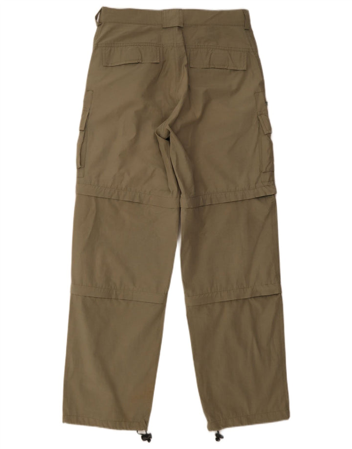 Calça cargo reta masculina Timberland W30 L30 cáqui