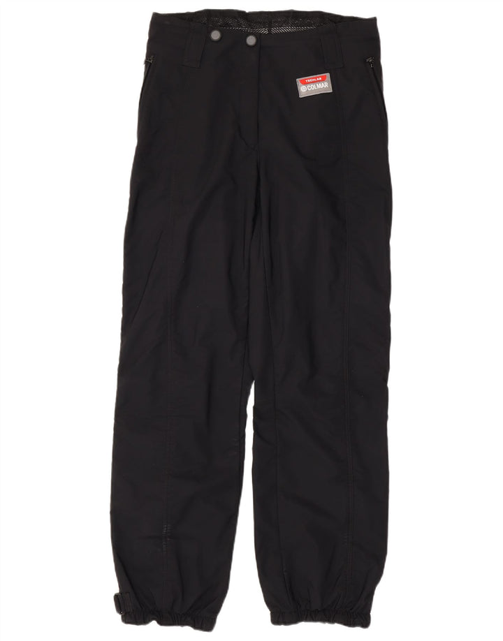 Calça de esqui feminina Colmar US 10 grande W30 L30 poliamida preta