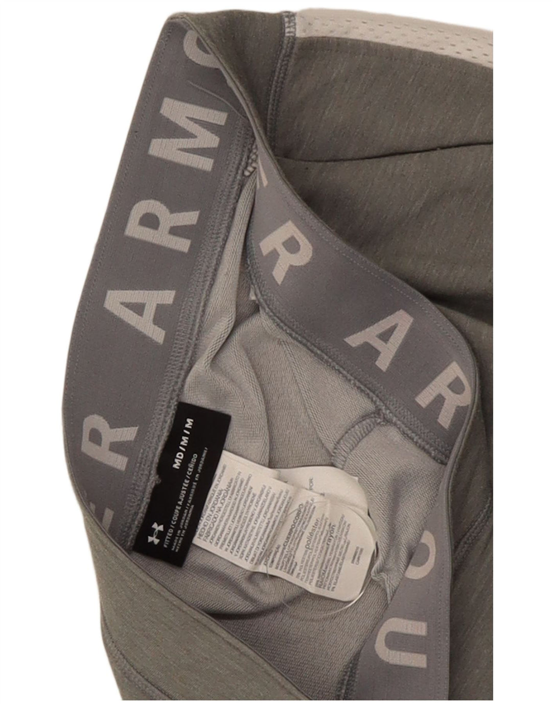 Under Armour Calças de treino femininas Joggers UK 14 cinza médio