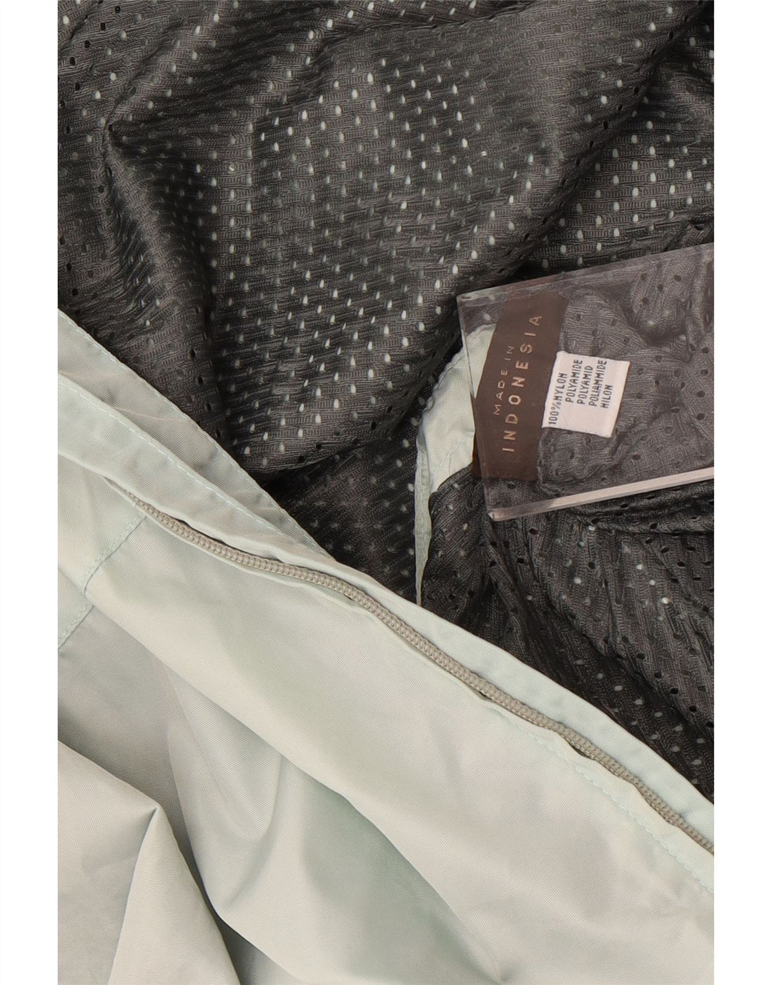 Jaqueta de chuva masculina Napapijri Geographic UK 38 nylon verde médio