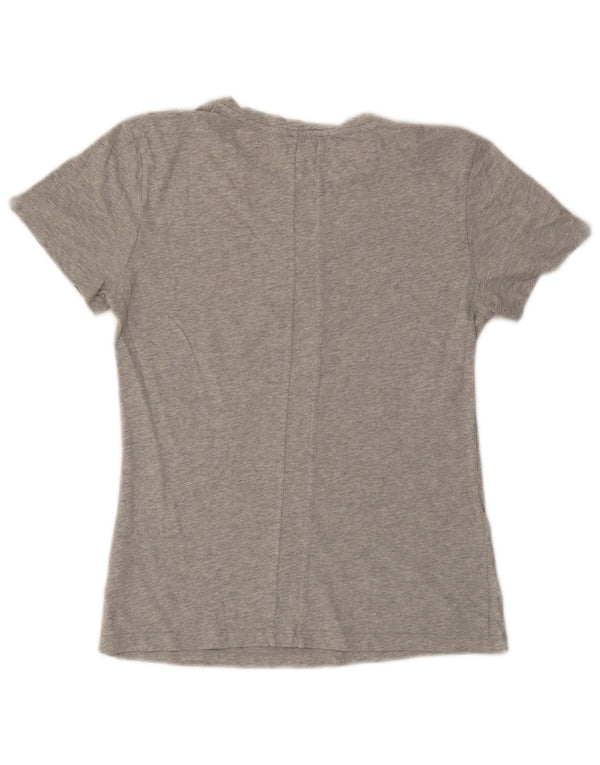 Camiseta feminina Calvin Klein Jeans com estampa gráfica, 10 pequenas cinza manchadas