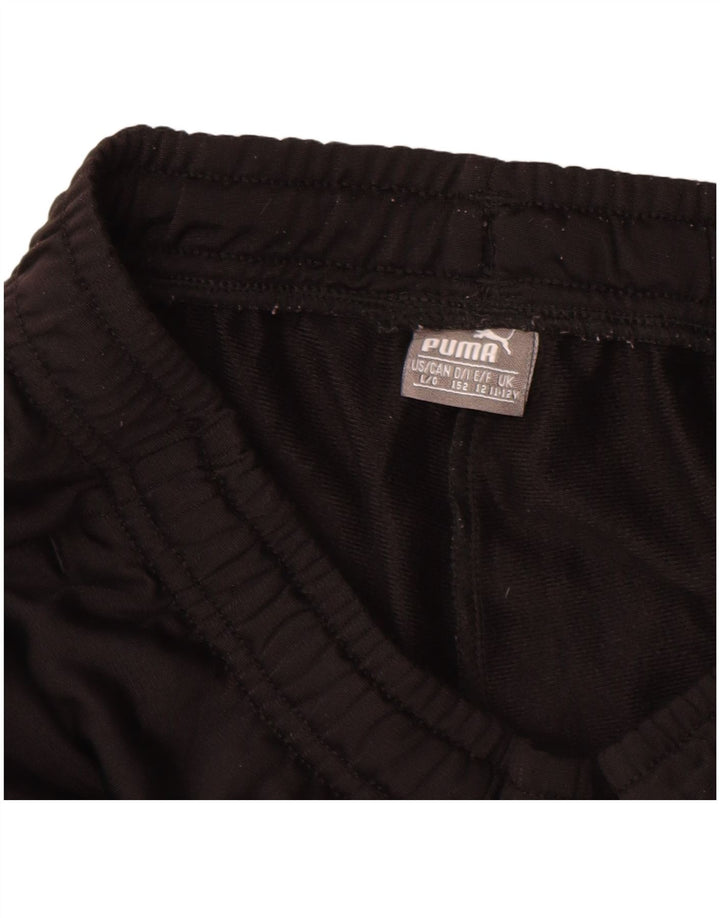 Calça de treino PUMA Meninos Joggers 11-12 Anos Preto Poliéster
