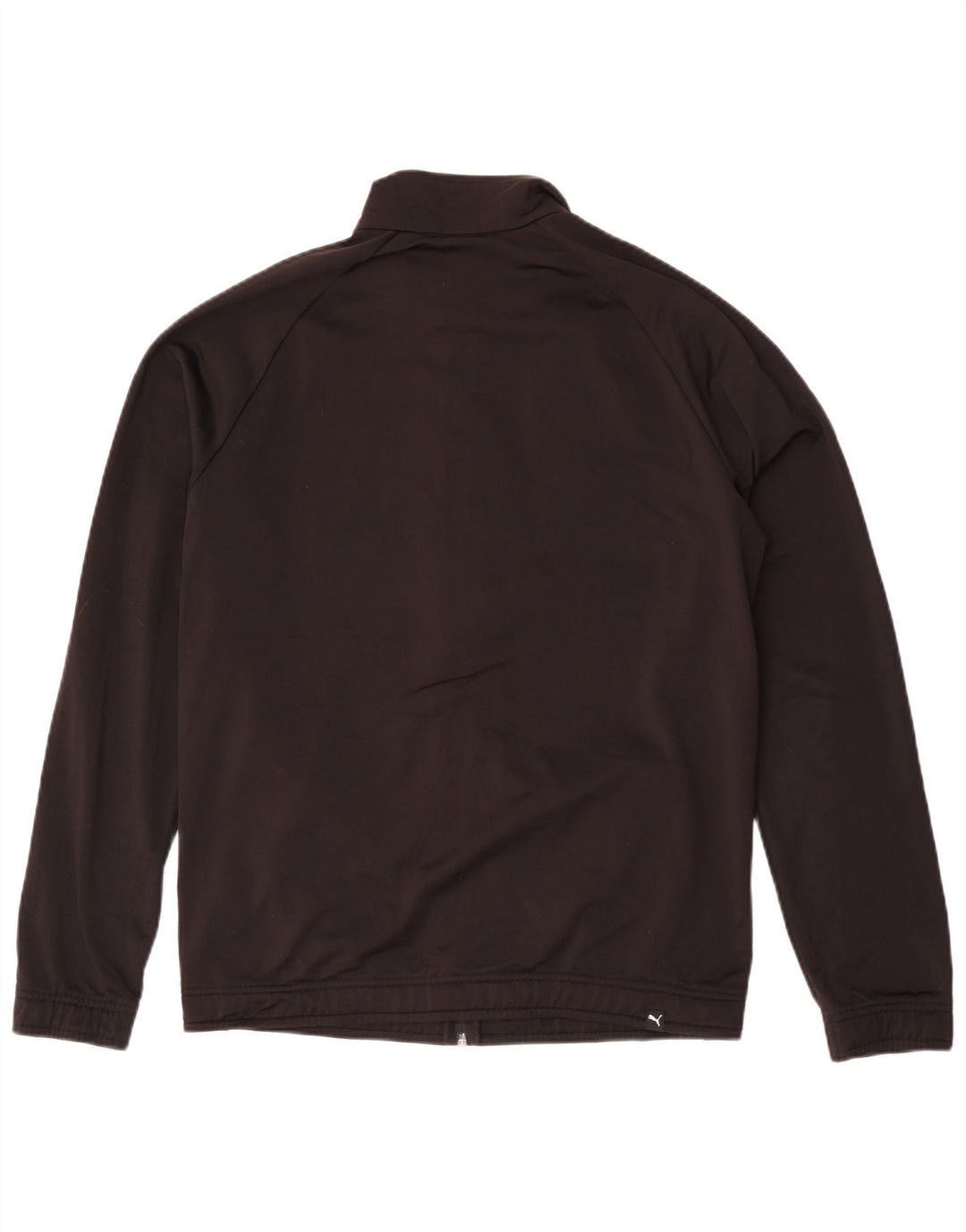Puma Mens Graphic Tracksuit Top Jaqueta Médio Preto Colorblock Poliéster