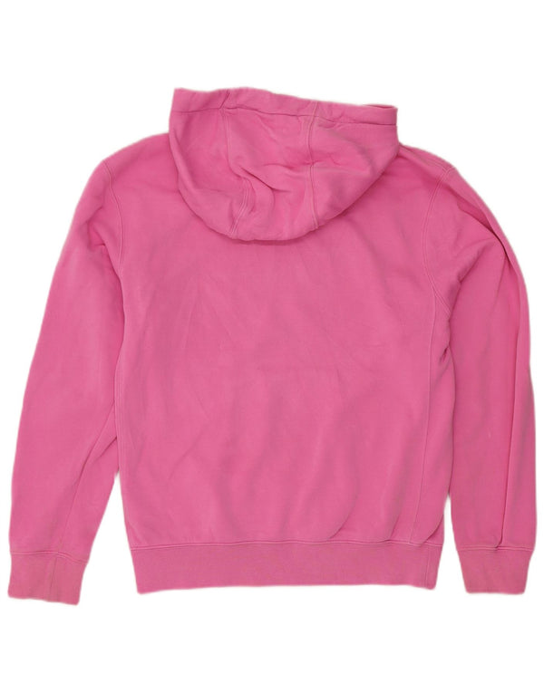 Nike Mens Loose Fit Hoodie Jumper XS Algodão Rosa