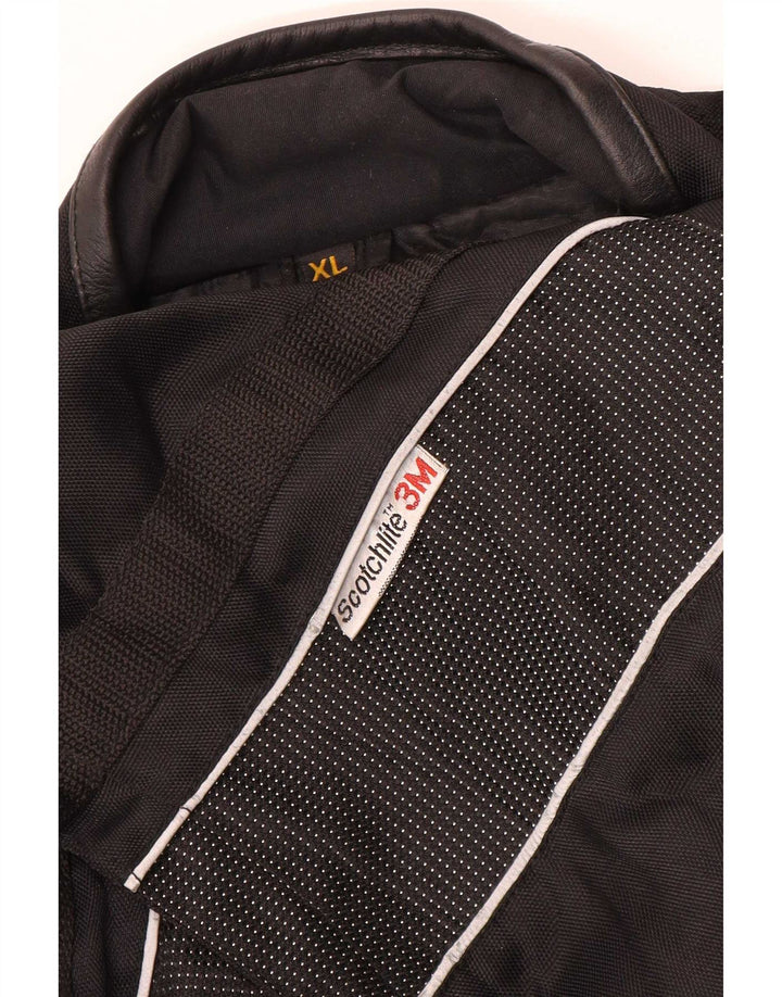 Jaqueta de corrida masculina Scotchlite 3M UK 42 XL preta
