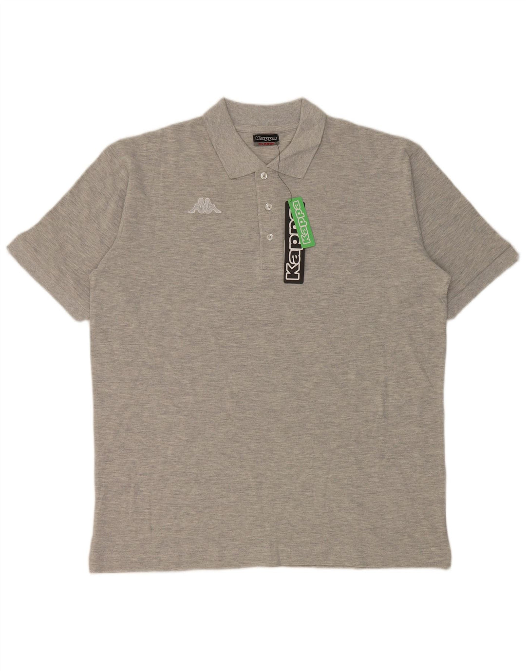 Camisa polo masculina Kappa XL cinza algodão