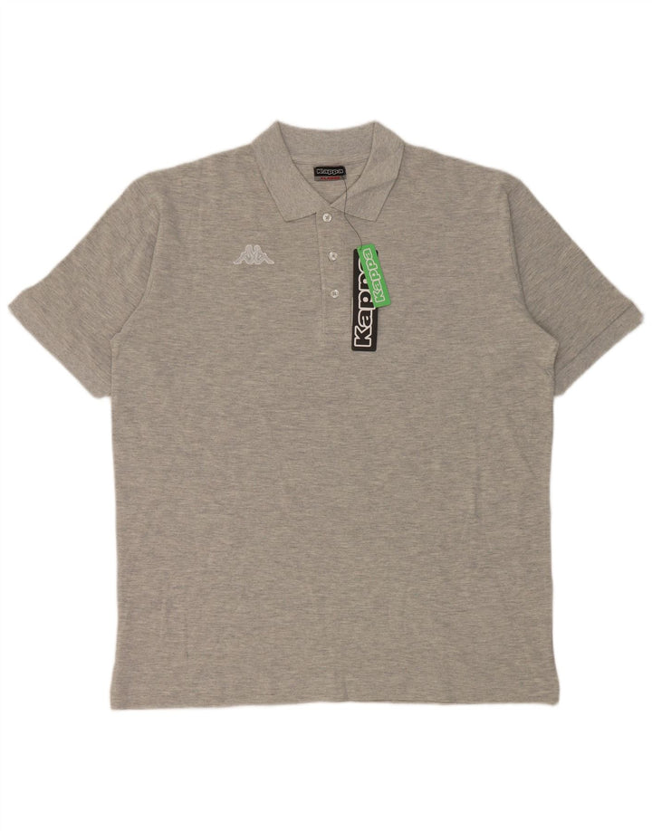 Camisa polo masculina Kappa XL cinza algodão