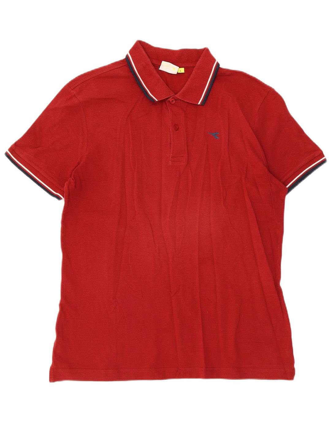 Camisa polo masculina Diadora grande Borgonha