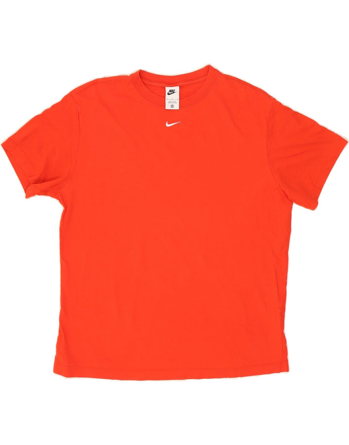 NIKE Mens T-Shirt Top Medium Red Cotton Vintage Nike and Second-Hand Nike from Messina Hembry 