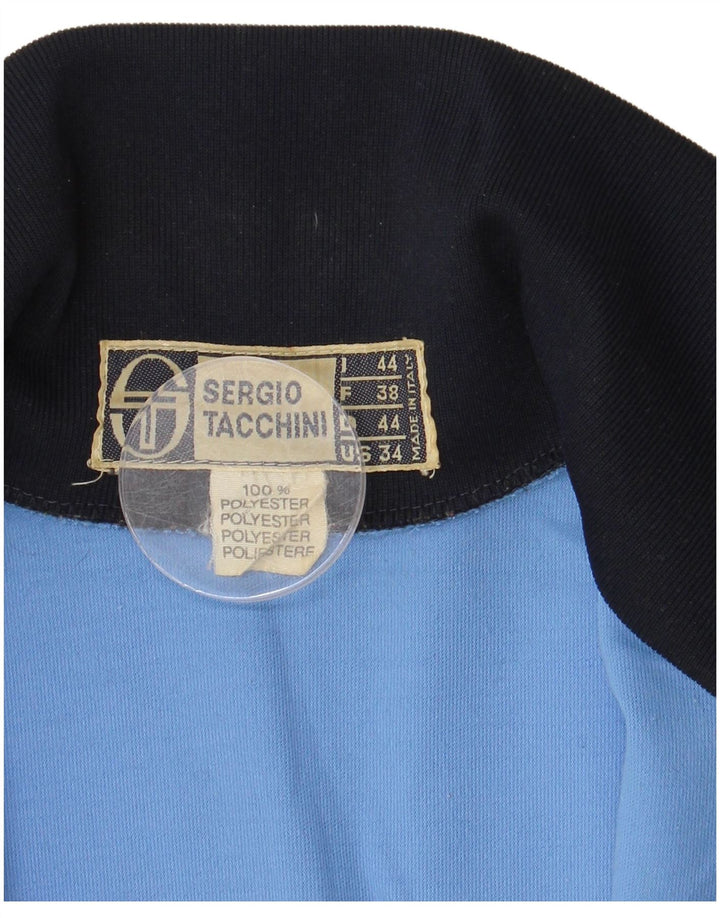 SERGIO TACCHINI Jaqueta feminina de treino IT 44 médio azul marinho